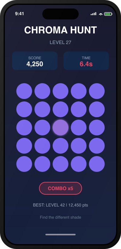 Chroma Hunt - Gameplay